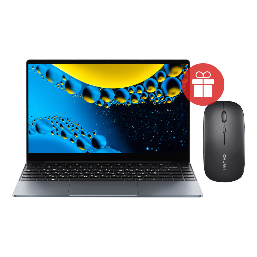 Ноутбук 14 CHUWI CoreBook i3 (8/256) Win 11 + Мышь CHUWI в подарок